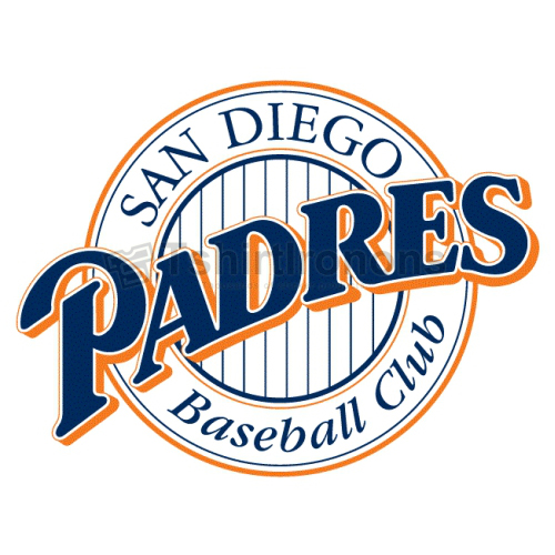 San Diego Padres T-shirts Iron On Transfers N1863 - Click Image to Close